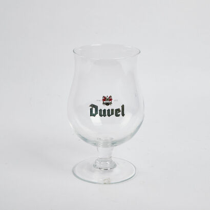 An Oversized Duval Beer Glass