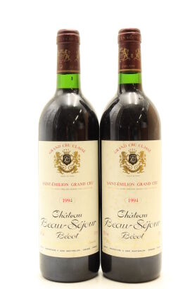 (2) 1994 Chateau Beau-Sejour Becot, Saint-Emilion Grand Cru