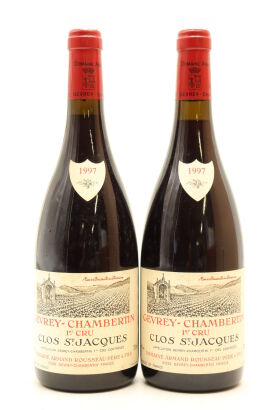 (2) 1997 Domaine Armand Rousseau Pere et Fils Clos Saint-Jacques, Gevrey-Chambertin Premier Cru [JR16.5]