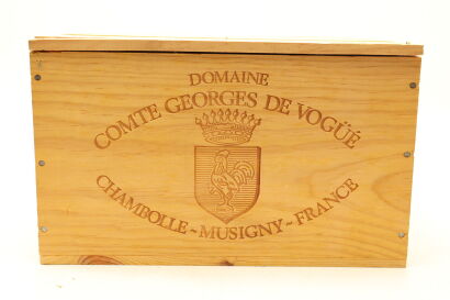 (6) 2001 Domaine Comte Georges de Vogue Chambolle-Musigny Premier Cru, Cote de Nuits (OWC)