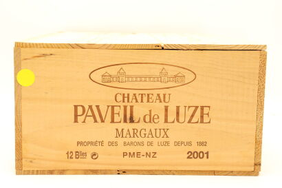 (12) 2001 Chateau Paveil de Luze, Margaux (OWC)