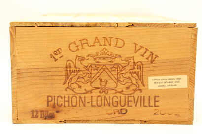 (12) 2002 Chateau Pichon-Longueville au Baron de Pichon-Longueville, Pauillac [JR16.5] (OWC)