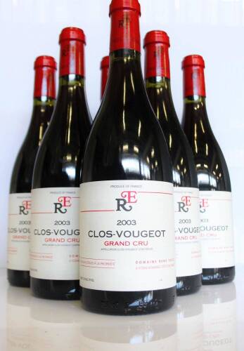 (6) 2003 Rene Engel Clos Vougeot Grand Cru