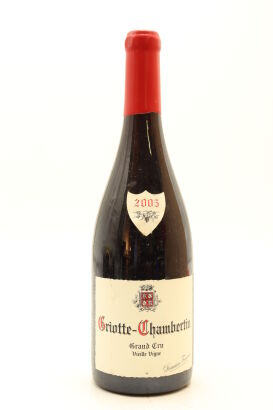 (1) 2005 Domaine Fourrier Griotte-Chambertin Grand Cru Vieille Vigne, Cote de Nuits [JR17.5] 