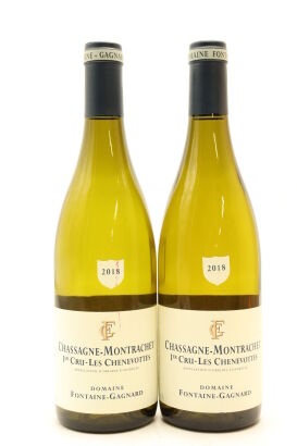 (2) 2018 Domaine Fontaine-Gagnard Les Chenevottes, Chassagne-Montrachet Premier Cru