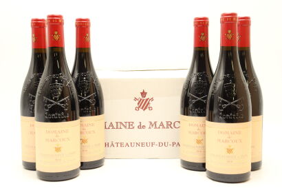 (6) 2016 Domaine de Marcoux Chateauneuf-du-Pape, Rhone [WE95]