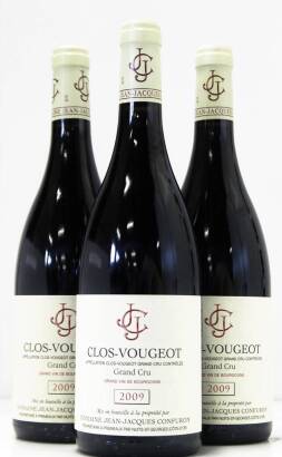 (3) 2009 JJ Confuron Clos Vougeot Grand Cru