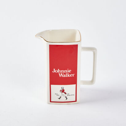 A Vintage Johnnie Walker Whisky Jug By Wade England