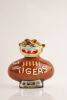 (1) Jim Beam Bourbon Whiskey Regal China Decanter The Tigers 4/5 quart 80 proof 100 months