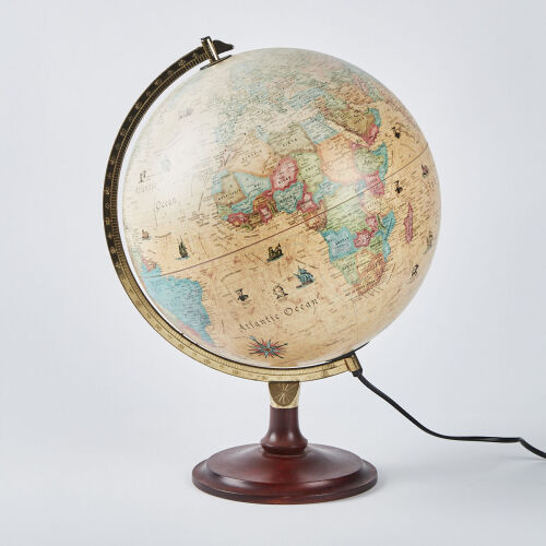 A Scanglobe Of Denmark Globe Lamp