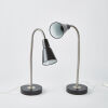 A Pair Of MCM Gooseneck Bedside Lamps