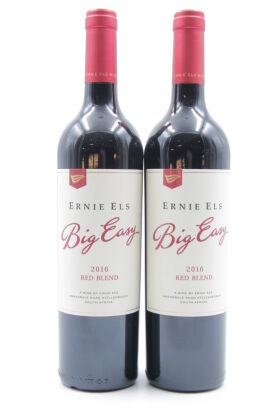 *(2) 2016 Ernie Els Big Easy Red Blend, Stellenbosch, South Africa