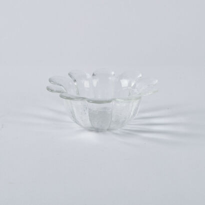 A Vintage Dartington Glass Flower Bowl