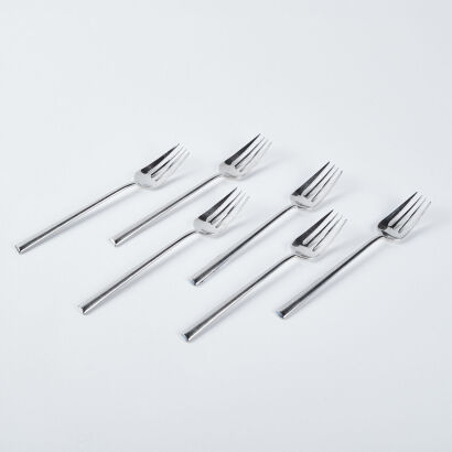 A Set Of Six Diva Table Forks From Father Rabbit