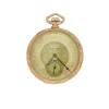 An American Stylish Elgin Gold Open Face Pocket Watch