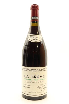 (1) 1990 Domaine de la Romanee-Conti La Tache Grand Cru Monopole, Cote de Nuits [JR18.5] [RP95] [WS97]