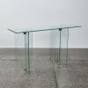 A Pace Collection Glass Console - 2