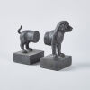 A Pair Of Dog Bookends - 2