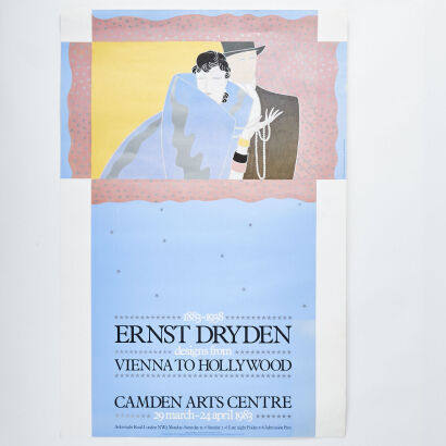 An Ernst Dryden Exhibition Poster