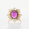 18ct Yellow Gold, 3.00ct Ruby and 2.25ct Diamond Ring