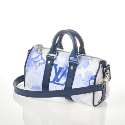 Louis Vuitton Virgil Abloh Monogram Watercolour Keepall Bandoulière XS Bag