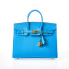 Herm&egrave;s Bleu Frida Epsom Sellier Birkin 25 - 2
