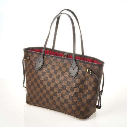 Louis Vuitton Damier Ebene Neverfull PM Bag