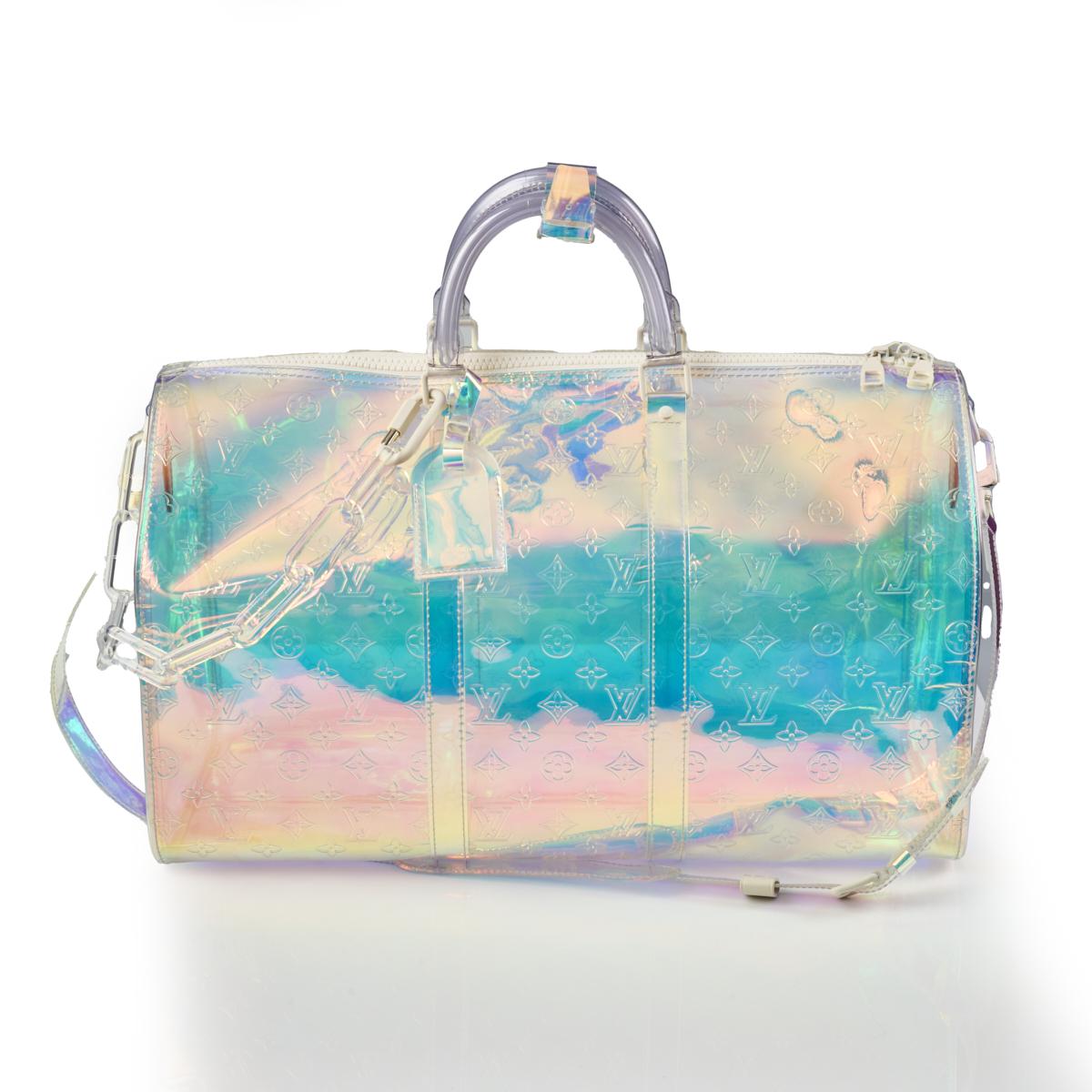 vuitton keepall iridescent