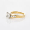 18ct Yellow Gold/Platinum, 1.85ct Radiant and Princess cut Diamond Ring - 2