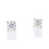 18ct White Gold, 1.49ct Diamond Stud Earrings