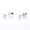 18ct White Gold, 1.49ct Diamond Stud Earrings - 2