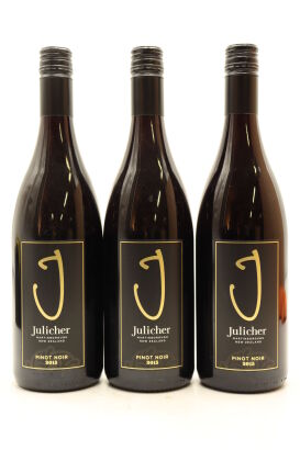 (3) 2015 Julicher Pinot Noir, Martinborough