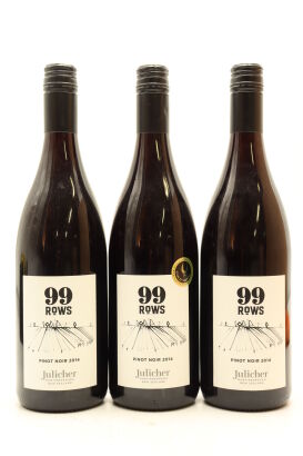 (3) 2014 Julicher 99 Rows Pinot Noir, Martinborough