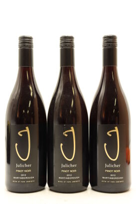 (3) 2012 Julicher Pinot Noir, Martinborough