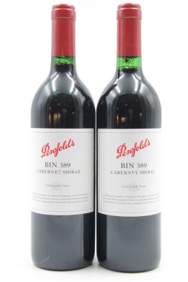 (2) 1999 Penfolds Bin 389, South Australia