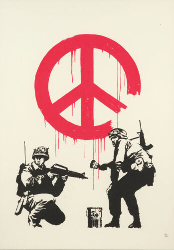 BANKSY CND Soldiers