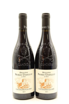 (2) 2013 Domaine Pierre Usseglio et Fils Chateauneuf-du-Pape, Rhone [JR16.5]