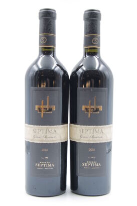 *(2) 2016 Bodega Septima Gran Reserva, Mendoza