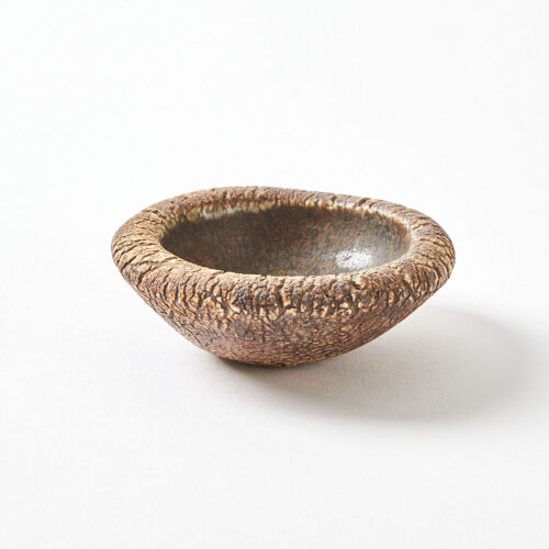 A Miniature Crucible Dish by Len Castle