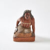 A Folk Art Carving of a Māori Woman