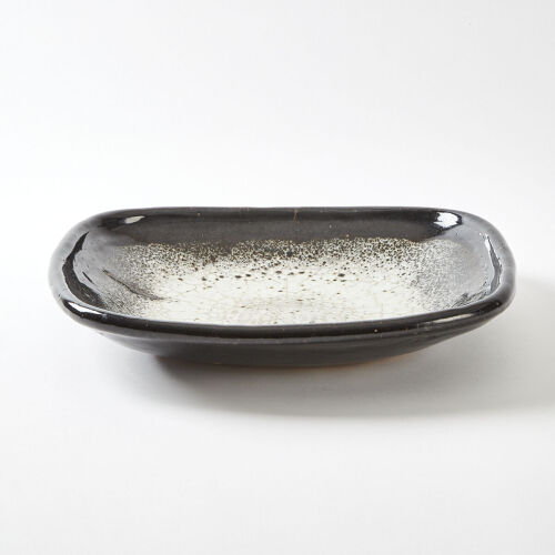 A Black Len Castle Platter