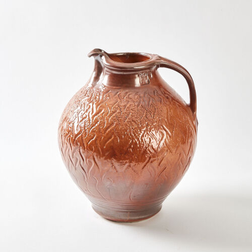 A Greg Barron Shino Jug