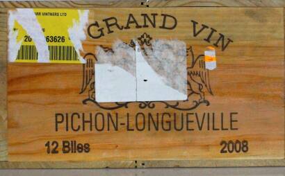 (12) 2008 Chateau Pichon Longueville Baron