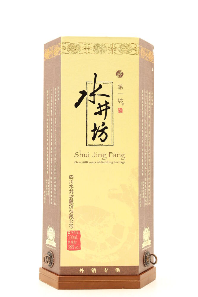 四川濃香型白酒38度水井坊井臺裝500ml