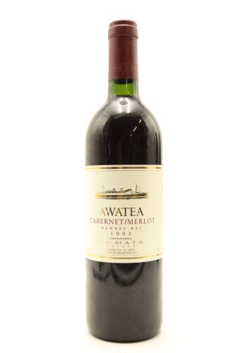 (1) 1993 Te Mata Estate Awatea Cabernets Merlot, Hawke's Bay