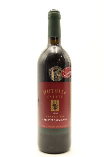 (1) 1996 Huthlee Estate Cabernet Sauvignon, Hawke's Bay