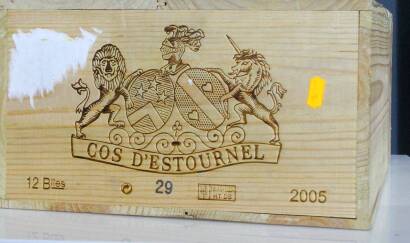 (6) 2005 Chateau Cos d'Estournel