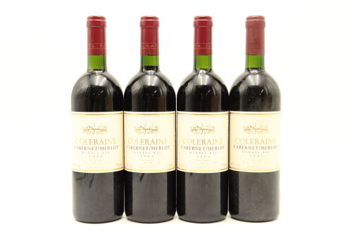(4) 1995 Te Mata Estate Coleraine, Hawke's Bay