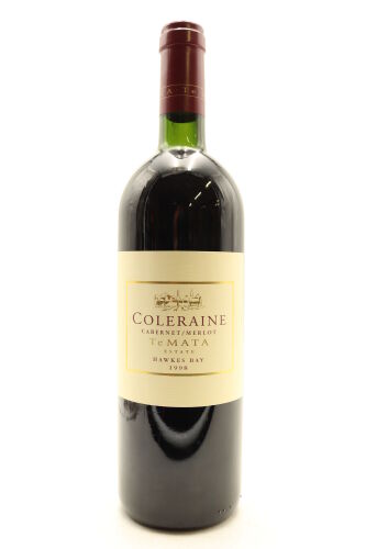 (1) 1998 Te Mata Estate Coleraine, Hawke's Bay