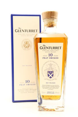 (1) Glenturret Peat Smoked 10 Year Old Single Malt Scotch Whisky 2021 Release, 50% ABV